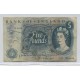 INGLATERRA BILLETE DE 5 LIBRAS